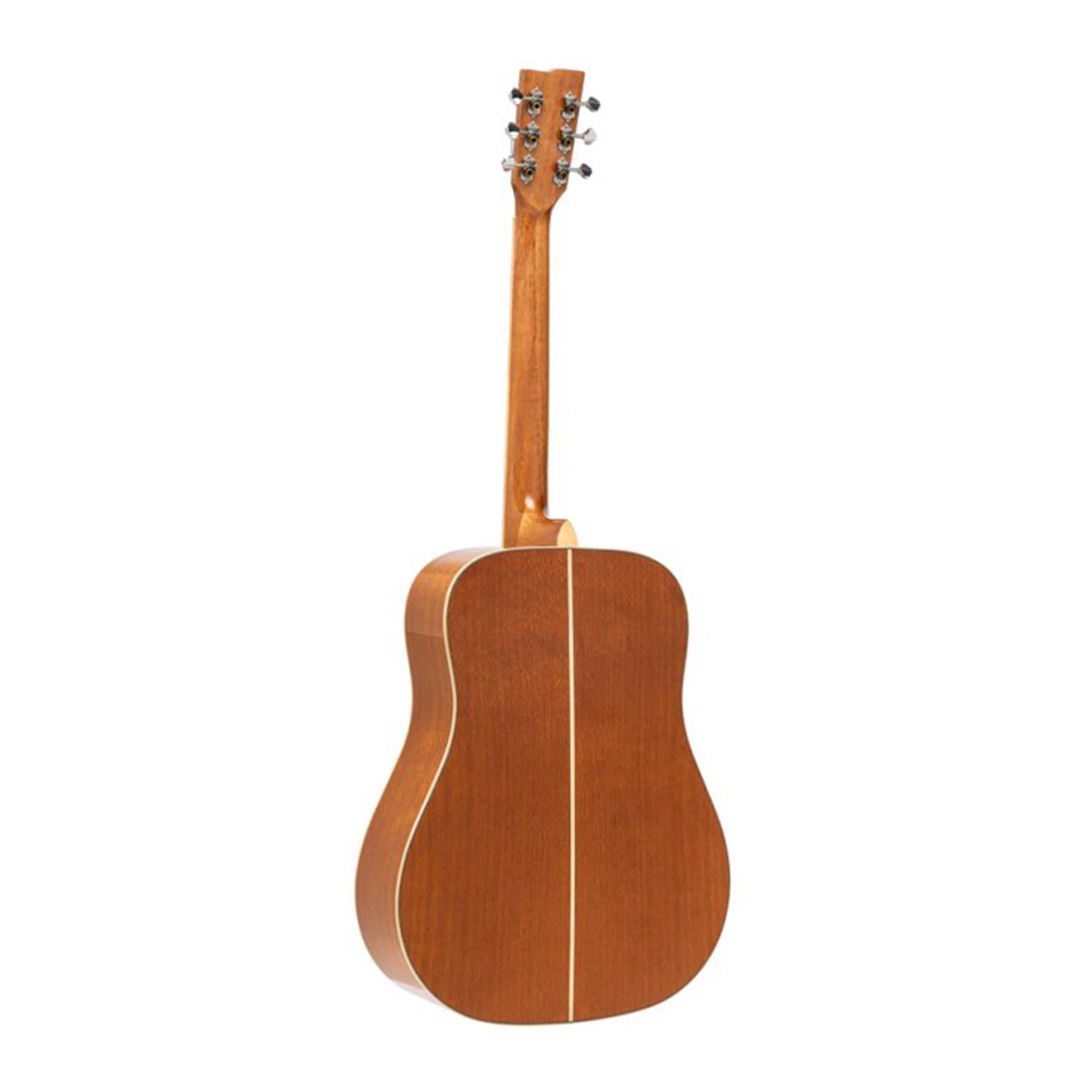 Stagg SA45 D-LW Series 45 Natural Dreadnought Acoustic Guitar with Spruce Top - DY Pro Audio