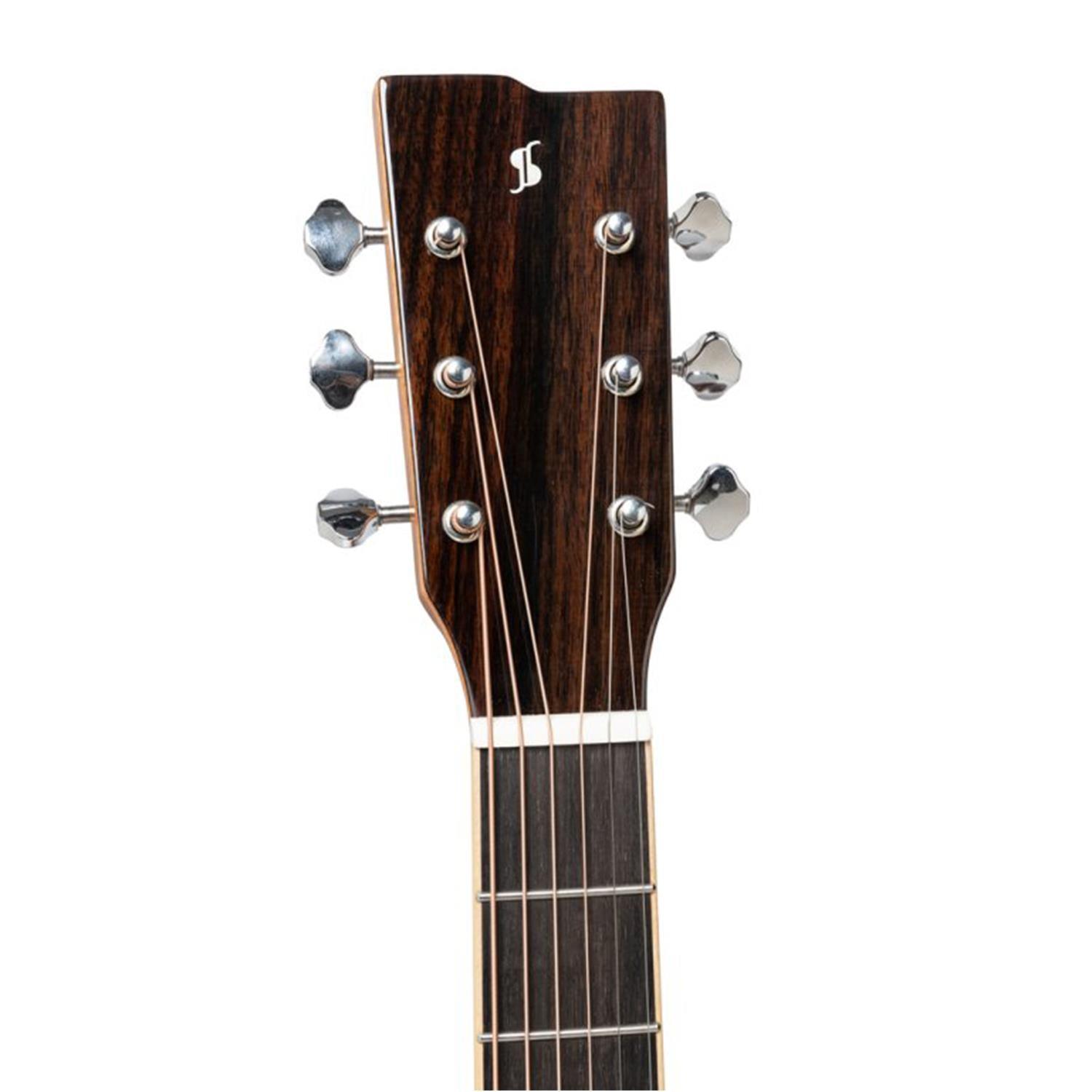 Stagg SA45 O-AC Series 45 Natural Orchestral Acoustic Guitar with Spruce Top - DY Pro Audio