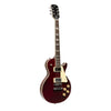 Stagg SEL - DLX W RED Deluxe Series Electric Guitar solid Mahogany with AAA Flamed Maple Top