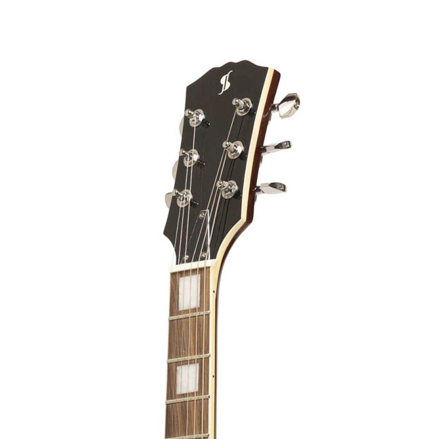 Stagg SEL-STD VSB LH Standard Series Electric Guitar with solid Mahogany body archtop, Left Hand - DY Pro Audio