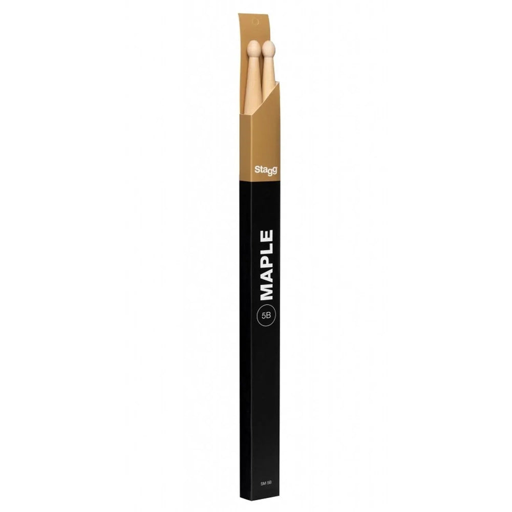 Stagg SM5B Maple Wood Tip Drumsticks - DY Pro Audio