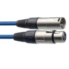 Stagg SMC10 CBL 10m Microphone XLR Cable Blue - DY Pro Audio