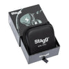 Stagg SPM-PRO BK Black Superior In Ear IEM Earphones with Premium Hybrid Transducers - DY Pro Audio