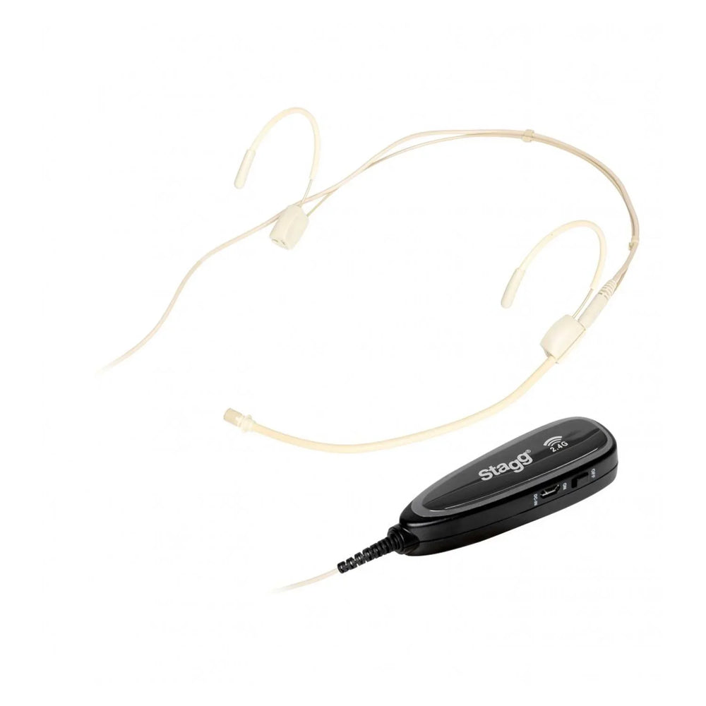Stagg SUW 12H - BE Beige Wireless Headset Microphone System