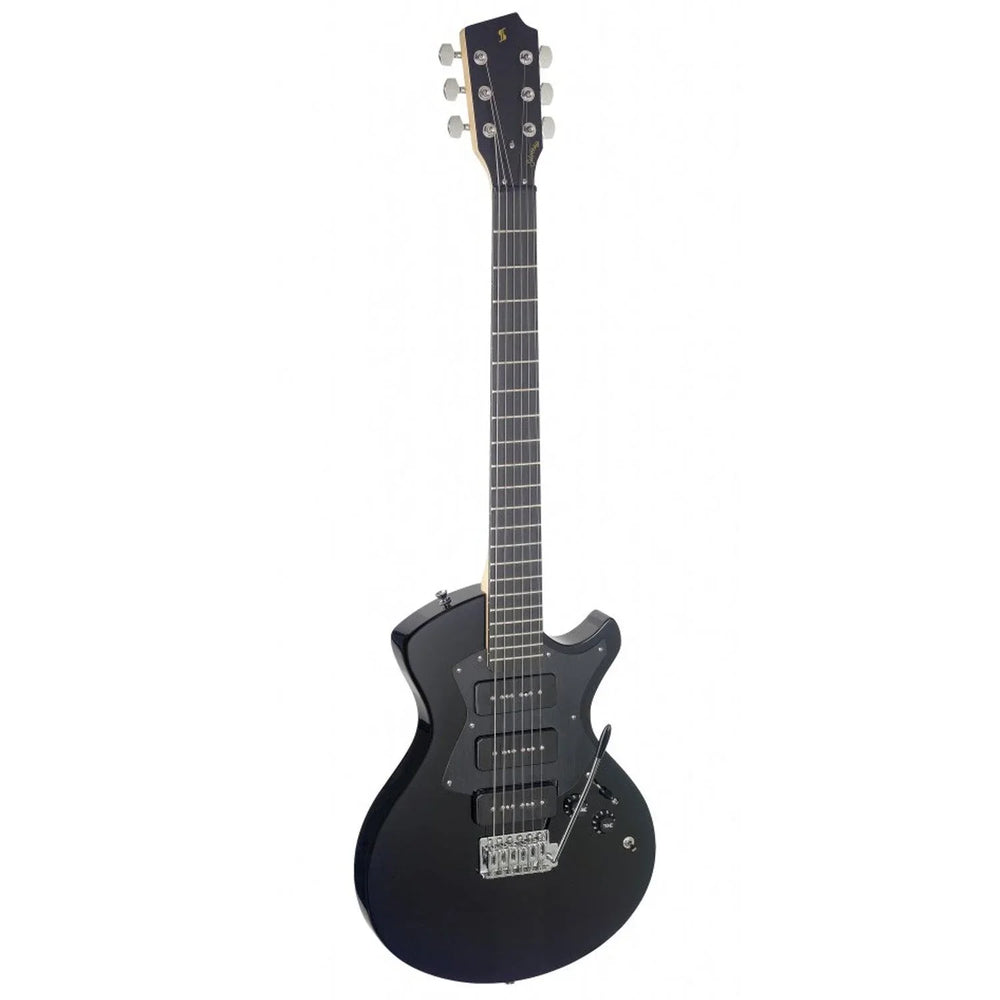 Stagg SVY NASH BK Silveray series Nash model Electric guitar with solid alder body