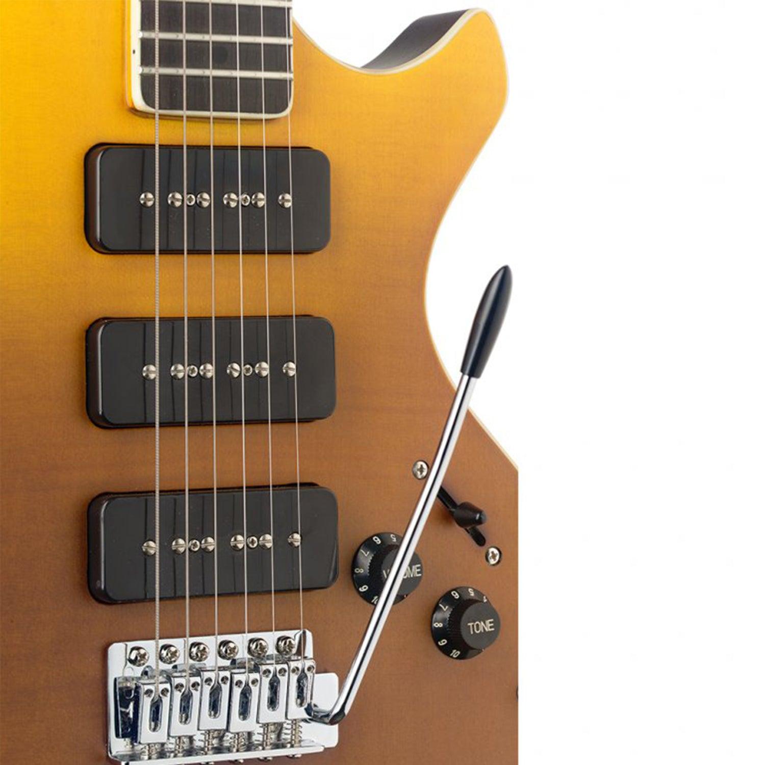 Stagg SVY NASHDLX FSB Silveray series Nash Deluxe model Electric Guitar with solid alder body - DY Pro Audio