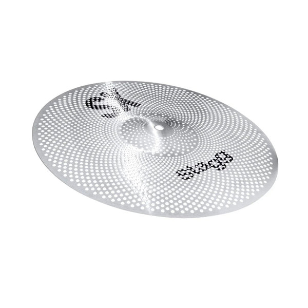 Stagg SXM-CM16 16" Low Volume Silent Practice Cymbal Crash - DY Pro Audio