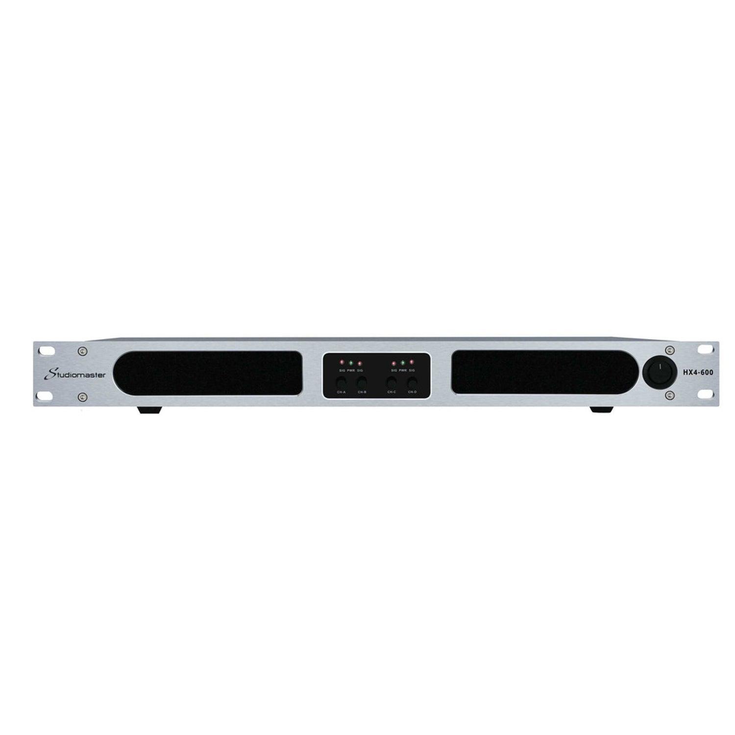 Studiomaster HX4 - 900 4 X 255W 1U Power Amplifer - DY Pro Audio