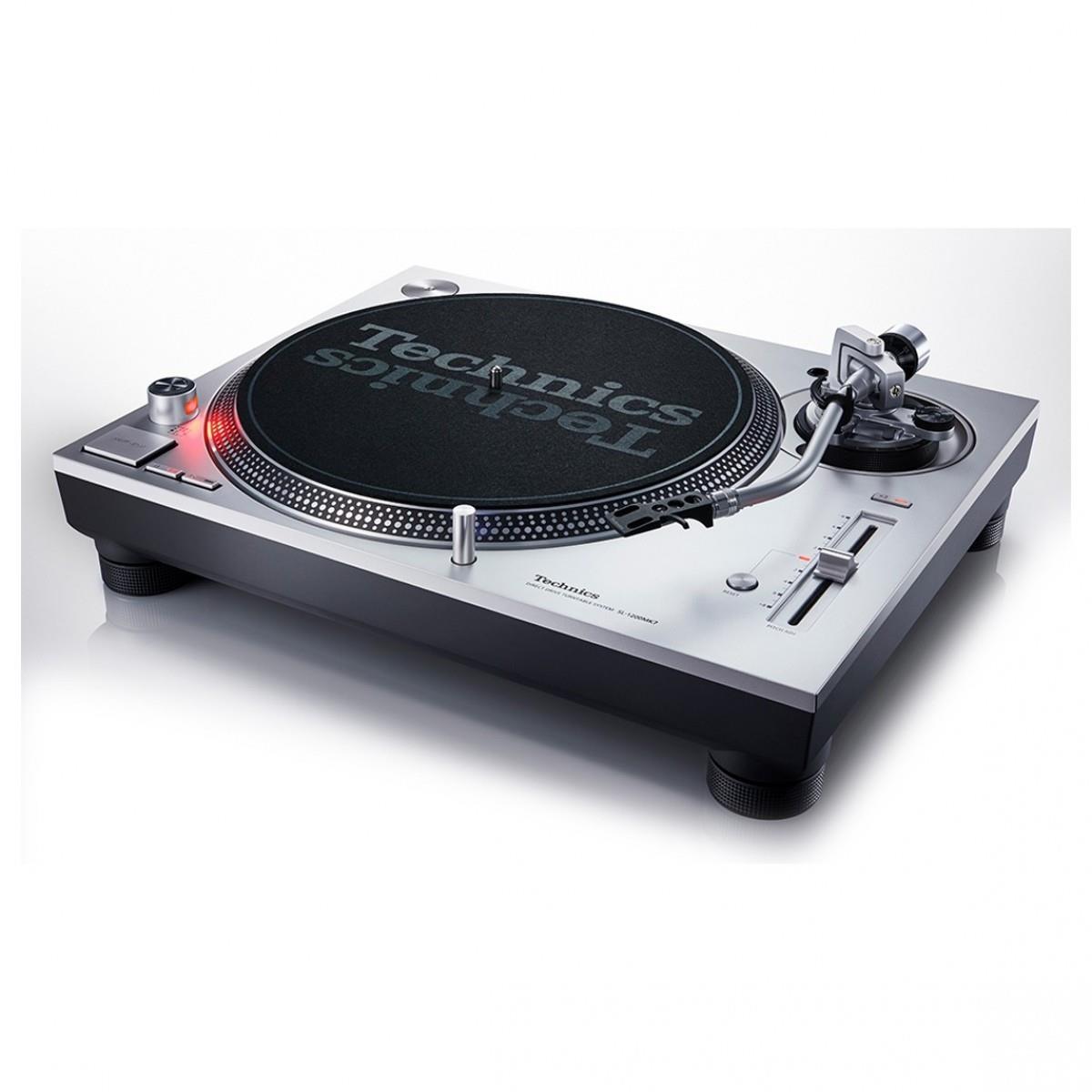 Technics SL-1200 MK7 DJ Turntable Silver - DY Pro Audio