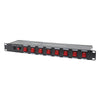 Transcension PC-08 rack switch panel IEC outlets DJ DISCO pack PC08 - DY Pro Audio