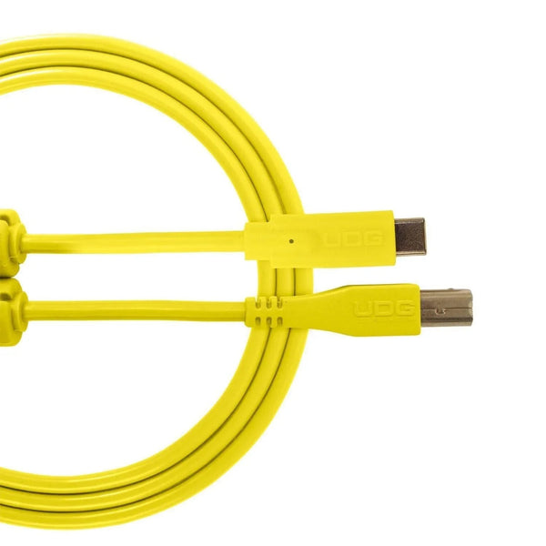 UDG Cable USB 2.0 (Type C-B) Straight 1.5M Yellow - DY Pro Audio