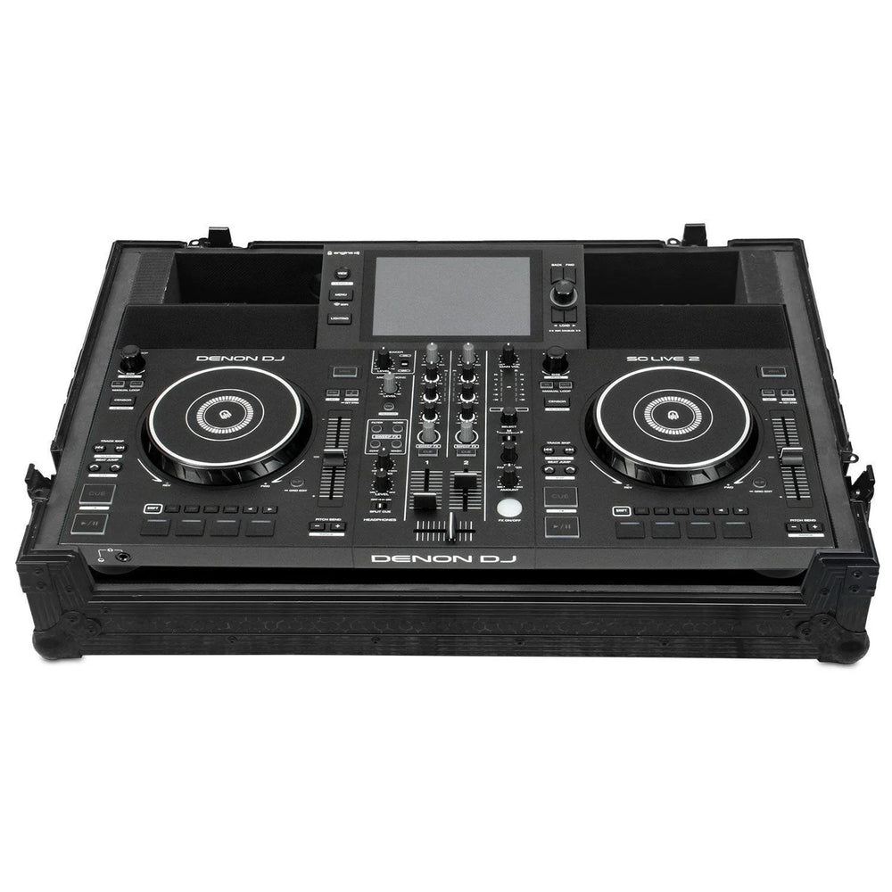 UDG Ultimate Flight Case Denon DJ SC LIVE 2 Black Plus (Wheels) - DY Pro Audio