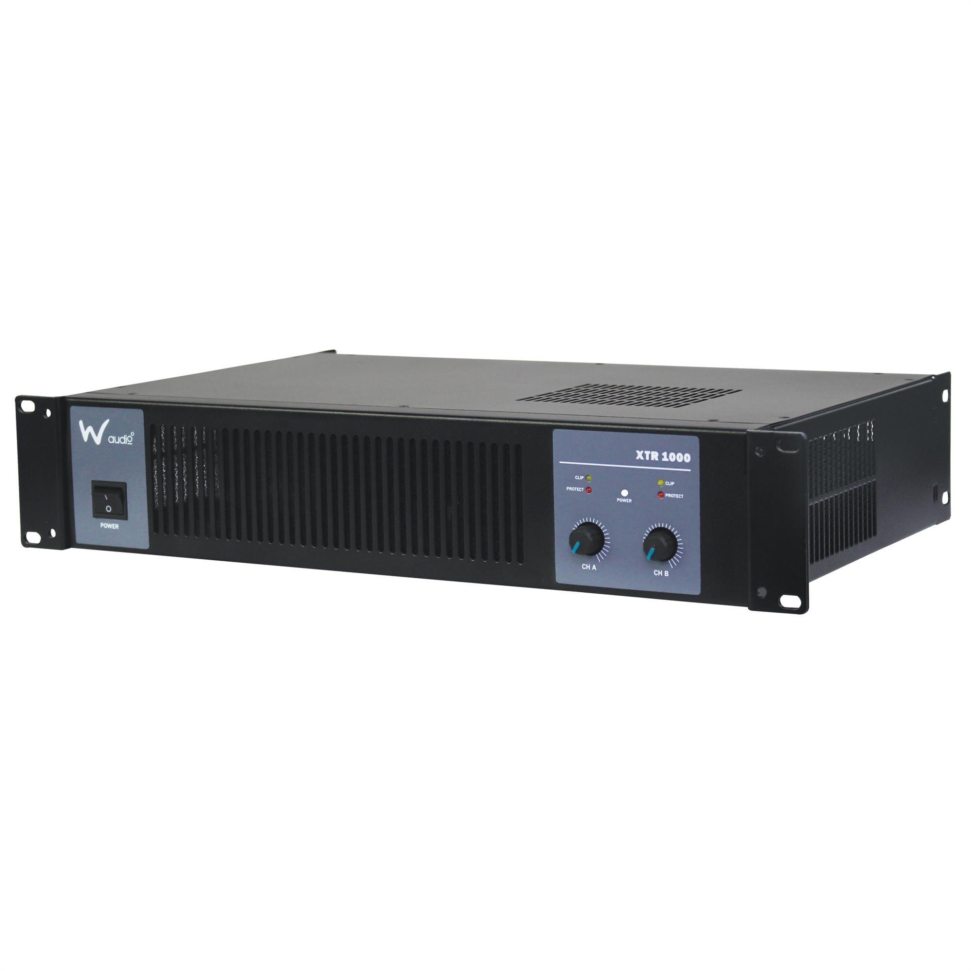 W-Audio XTR-1000 Power Amplifier - DY Pro Audio