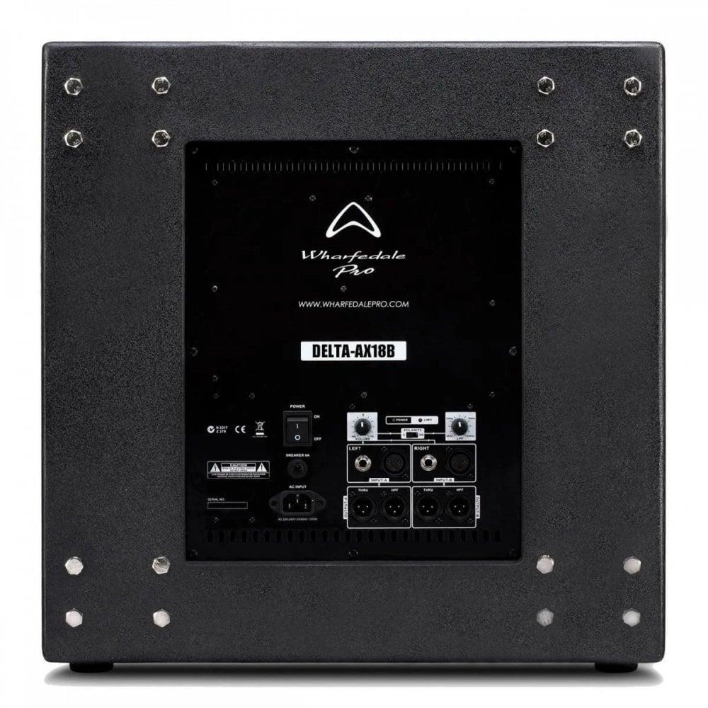 Wharfedale Pro DELTA-AX15B 18" Active Subwoofer - DY Pro Audio