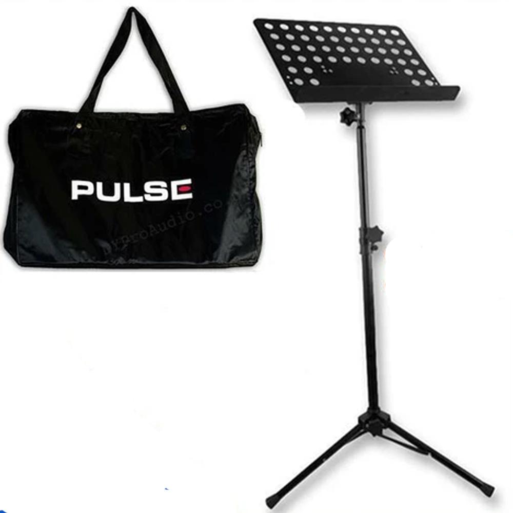 10 x Heavy Duty Orchestral Lectern Conductor Sheet Music Stand Tripod + FREE BAG - DY Pro Audio