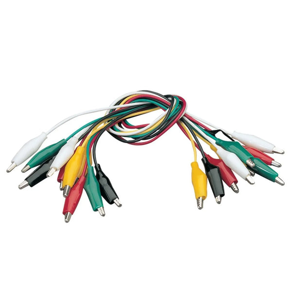 10 x Mercury Test Crocodile Test Leads Clamps