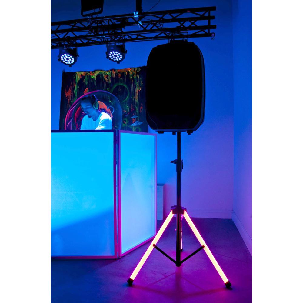 2 x ADJ Color LED Speaker Stands - DY Pro Audio