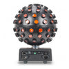 2 x ADJ STARBURST Rotating Retro Party Mirror Ball LED UV DJ Club & DMX Leads - DY Pro Audio