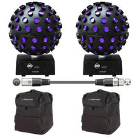 2 x ADJ Starburst with Carry Bags and Cable - DY Pro Audio