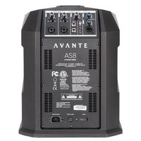 2 x Avante AS8 PA System - DY Pro Audio