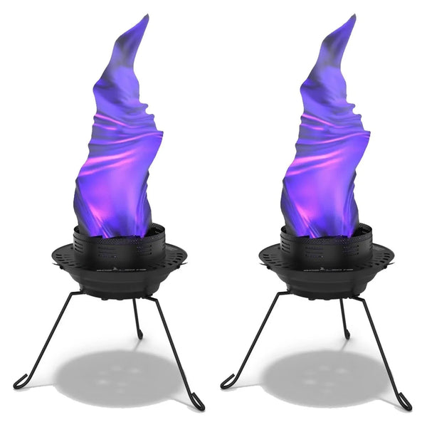 2 x Chauvet BOB LED H3 Flame Effect Light - DY Pro Audio