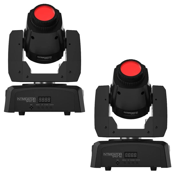 2 x Chauvet DJ intimidator Spot 110 Moving Head - DY Pro Audio