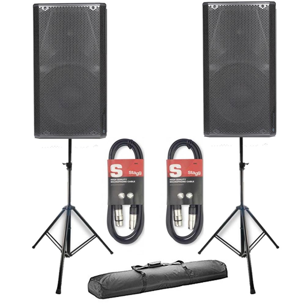 2 x db Technologies Opera 10 Active 10" DJ Disco Live Stage PA Speaker Package - DY Pro Audio