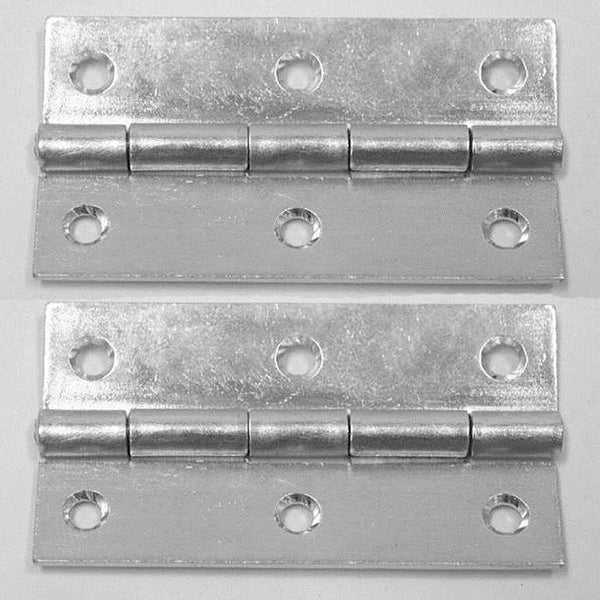 2 x Door Hinge 2.75" 70mm Butt Hinges Internal Doors