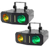 2 x Equinox Boogie LED Effect Light