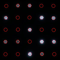 2 X Equinox Eclipse Slim Profile Par Can with DMX Cable Bundle - DY Pro Audio