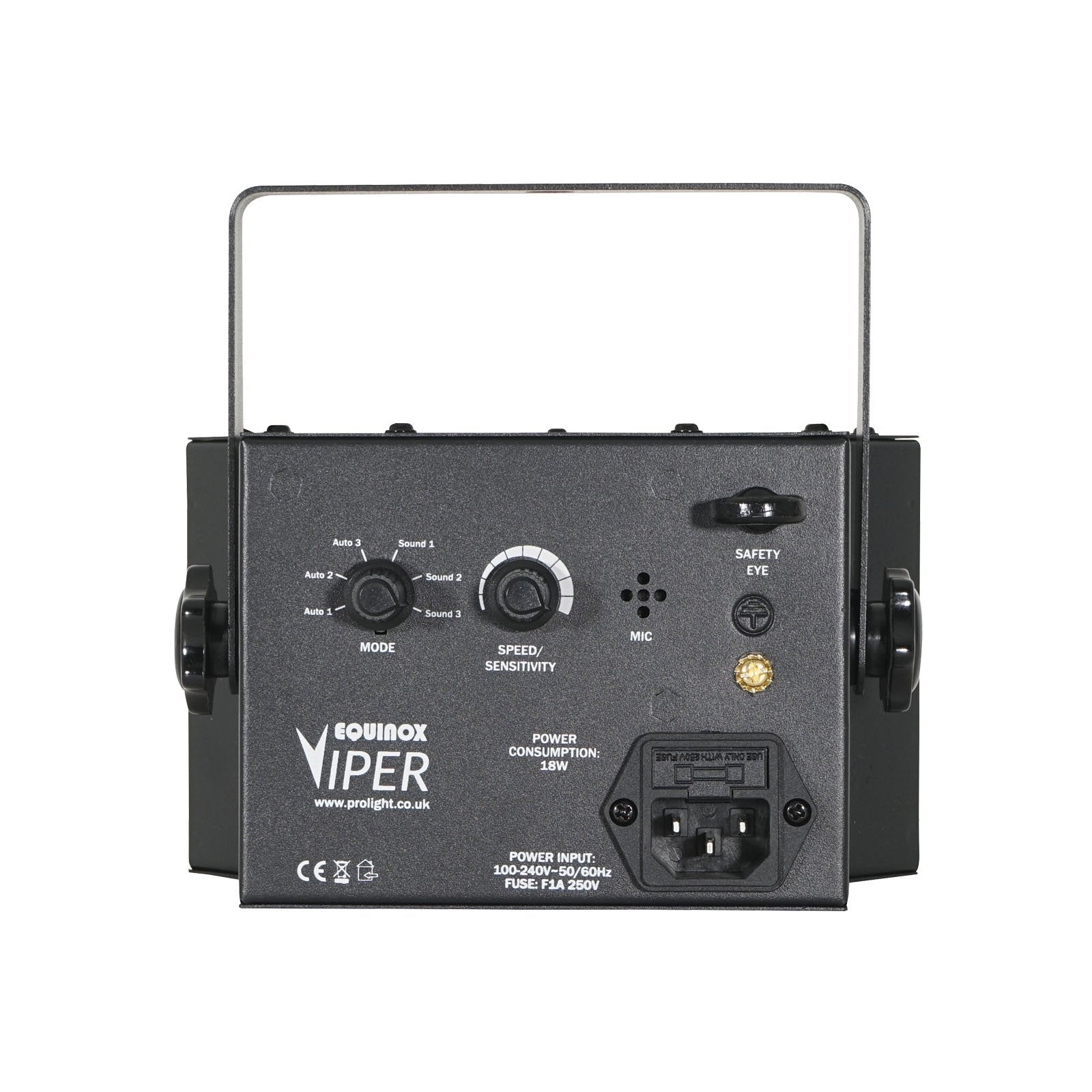 2 x Equinox Viper RGB Lighting Effect - DY Pro Audio