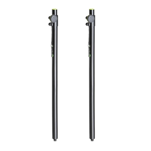 2 x Gravity SP 2332 B Adjustable M20 Speaker Pole - DY Pro Audio