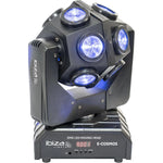 2 X Ibiza E-Cosmos 12 x 10w Retro LED Moving Head with DMX Cable - DY Pro Audio