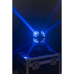 2 x Ibiza SATURNE 8 x 10w 4 in 1 RGBW Moving Head - DY Pro Audio