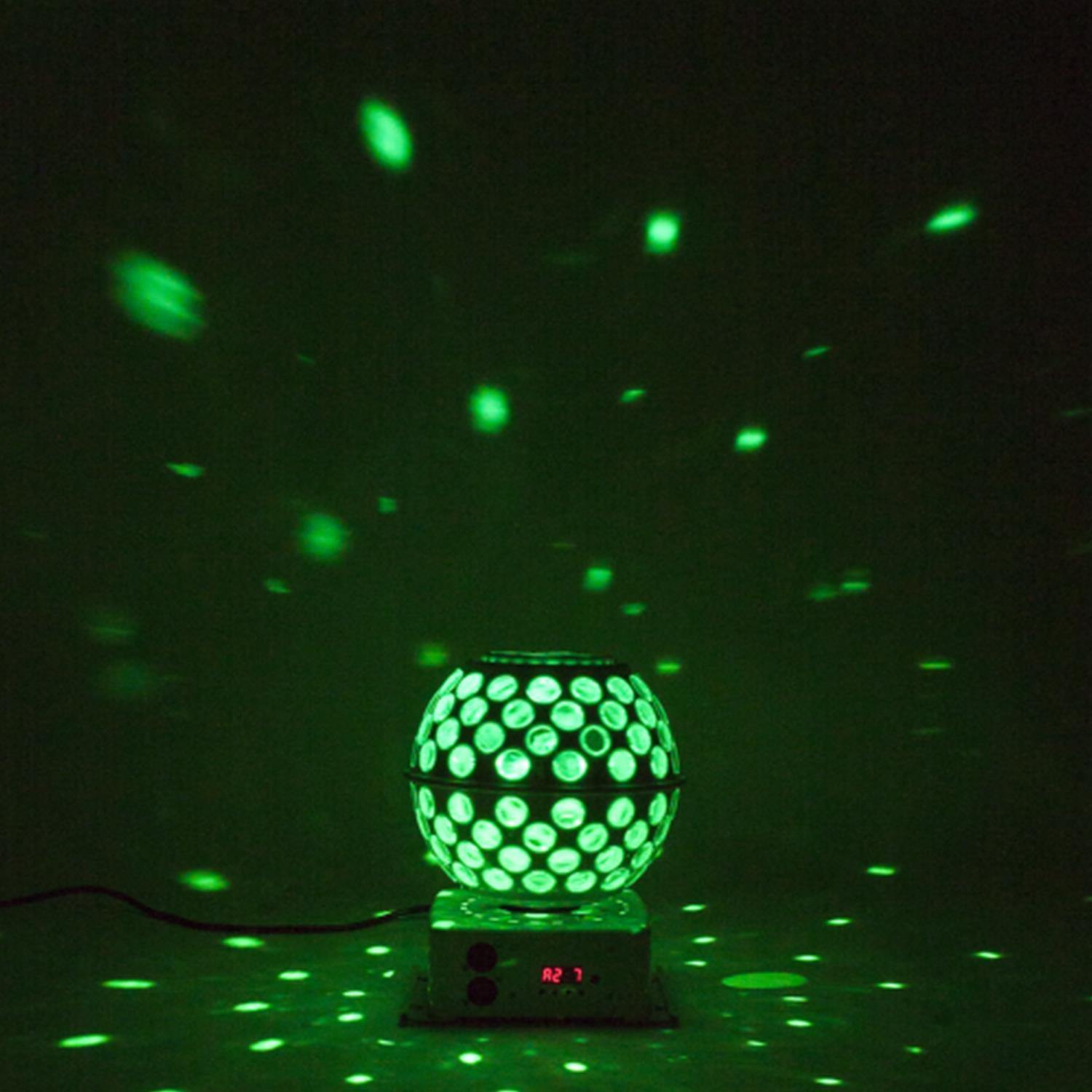2 x Ibiza Sound Starball LED Mirrorball Effect Light - DY Pro Audio