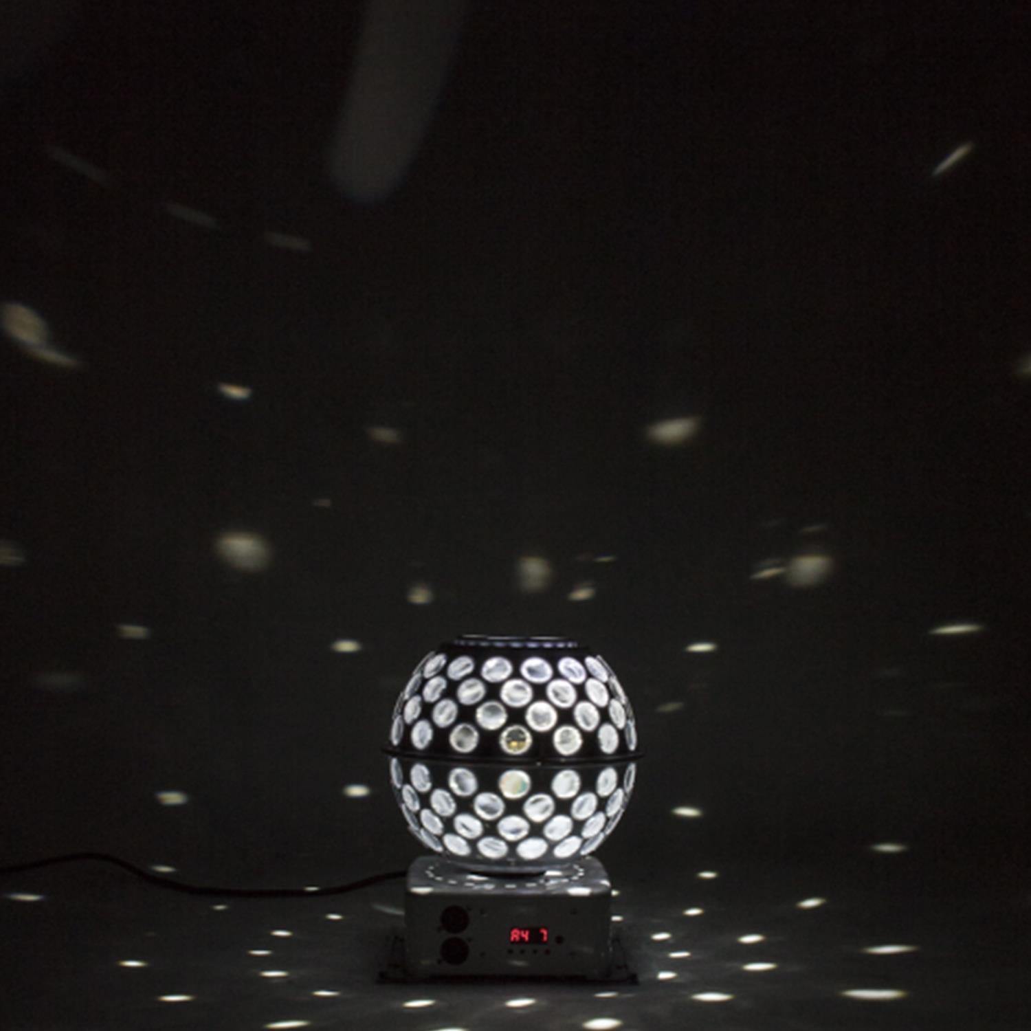 2 x Ibiza Sound Starball LED Mirrorball Effect Light - DY Pro Audio