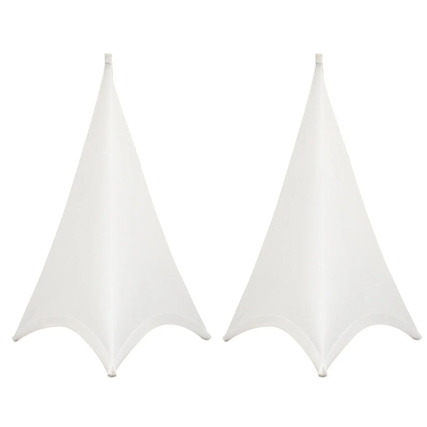 2 x LEDJ Double Sided Speaker Stand Cover