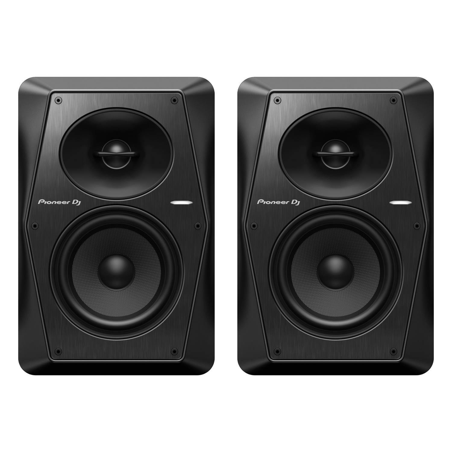 2 x Pioneer VM-50 5"Active Monitor Speakers Black - DY Pro Audio
