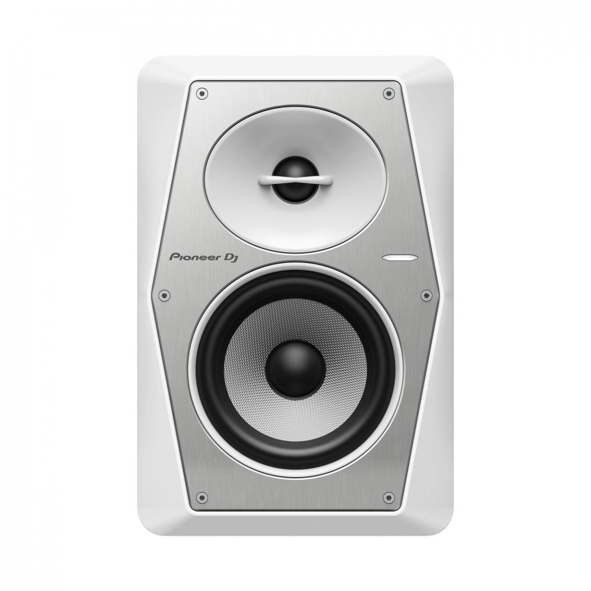 2 x Pioneer VM-50 5"Active Monitor Speakers White - DY Pro Audio