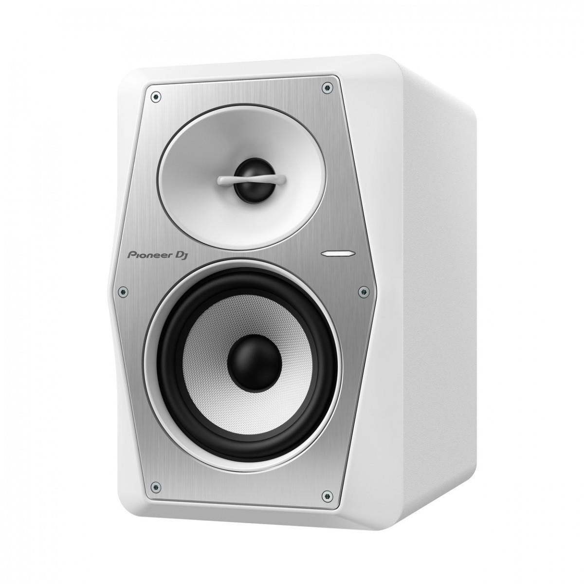 2 x Pioneer VM-50 5"Active Monitor Speakers White - DY Pro Audio