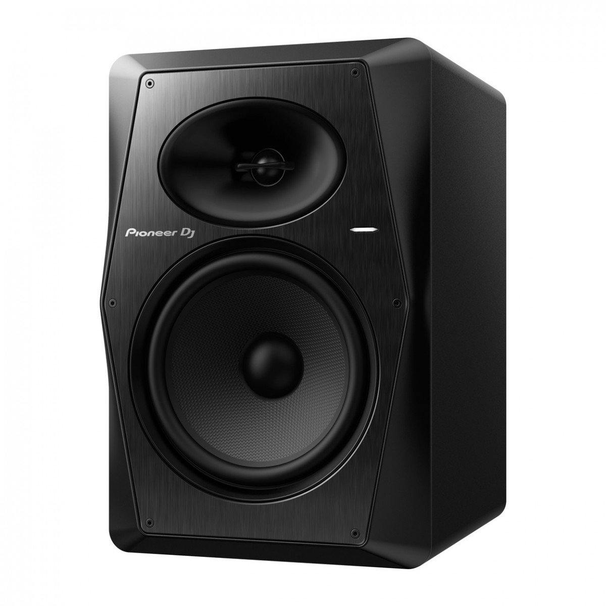 2 x Pioneer VM-80 8"Active Monitor Speakers Black - DY Pro Audio