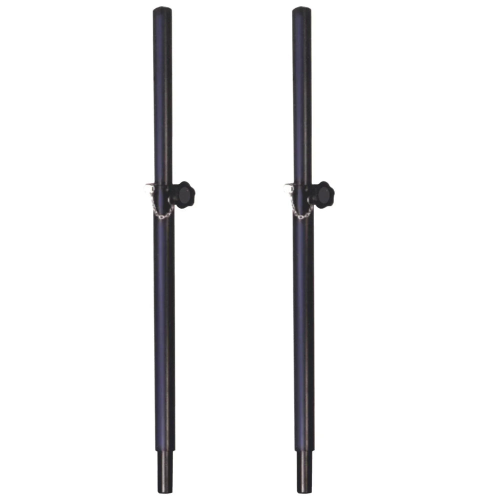2 x SoundLab Heavy Duty Extending 35 mm Speaker Pole