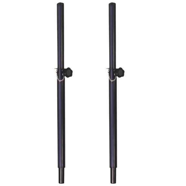 2 x SoundLab Heavy Duty Extending 35 mm Speaker Pole - DY Pro Audio