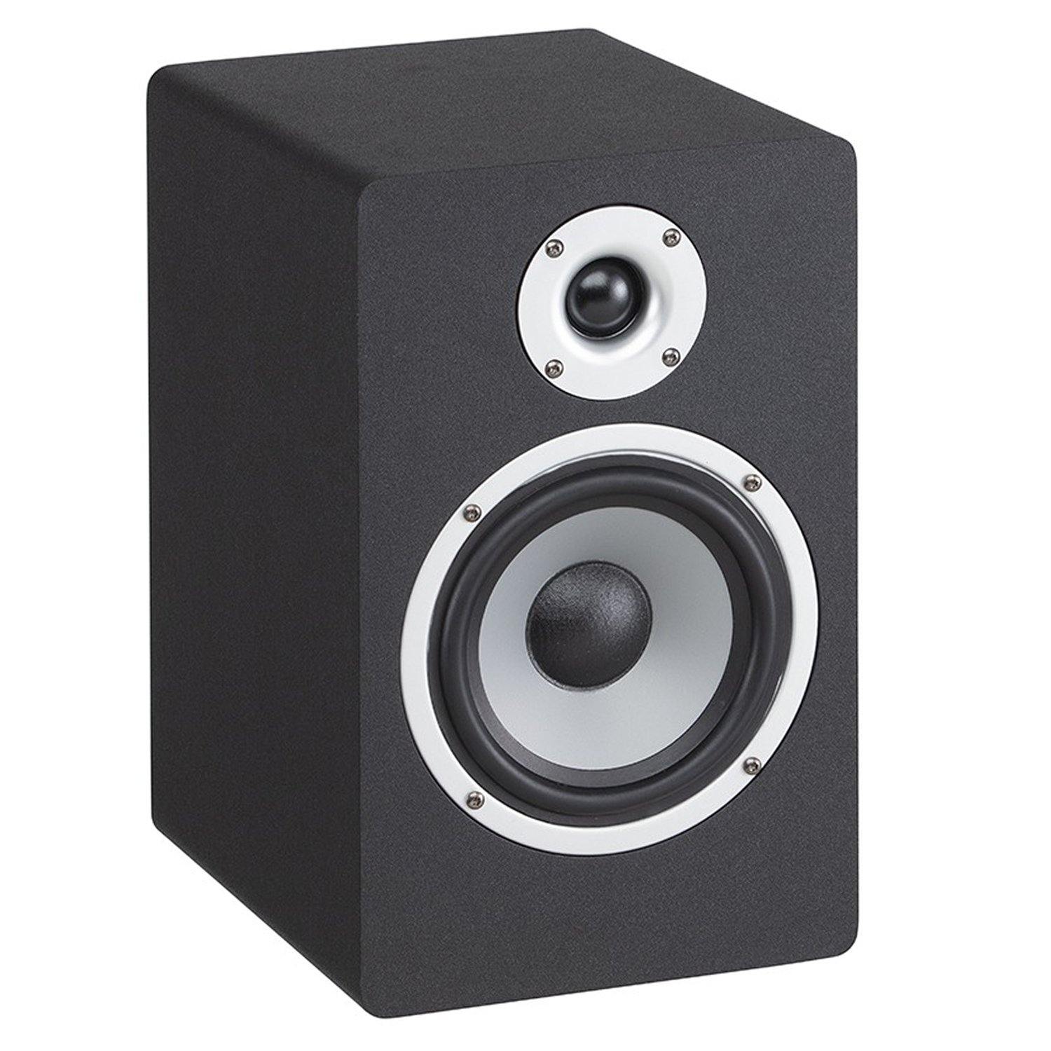 2 x Soundsation Clarirty A5 5.25" Studio Monitor Black - DY Pro Audio