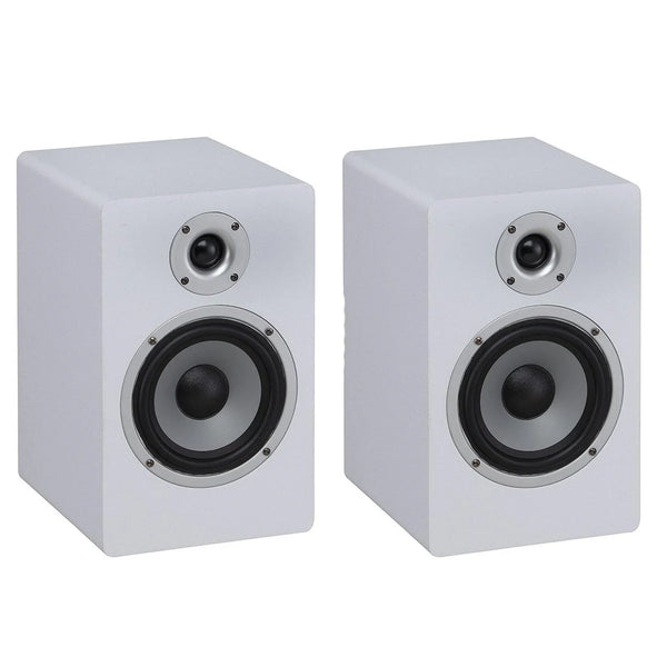 2 x Soundsation Clarirty A5 5.25" Studio Monitor White