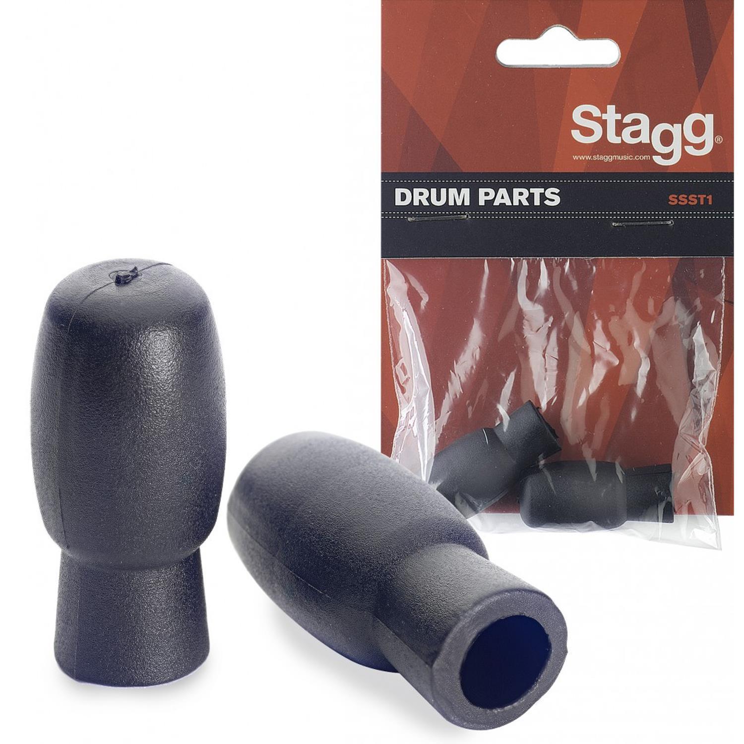 2 x Stagg SSST 1 Drum Stick Silent Tips - DY Pro Audio