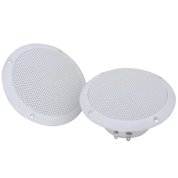 2x 8ohms Waterproof Marine Speakers 5 Inch Adastra 80w Wall Ceiling Boat Loudspeaker - DY Pro Audio