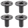 4 x 35mm Metal Internal Speaker Top Hat Speaker Mount, Pole Mount