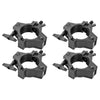 4 x ADJ OSlim 2 Clamp 50mm - DY Pro Audio