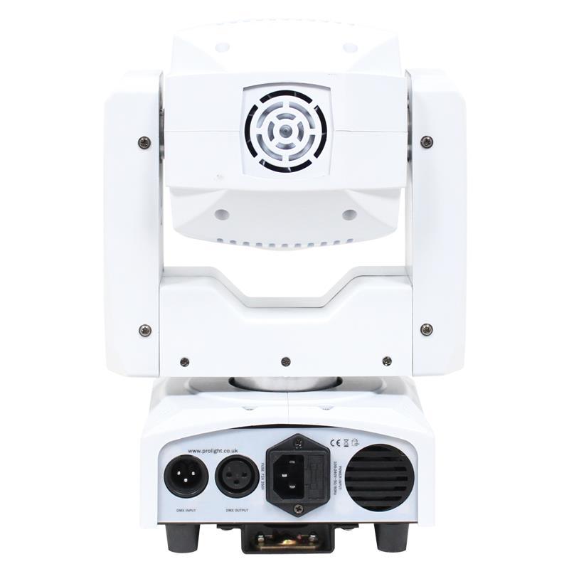 4 x Equinox 120 Zoom MKII White With Flight Case - DY Pro Audio